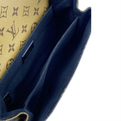 Louis Vuitton Pochette Metis Reverse Monogram Canvas Brown 2302271