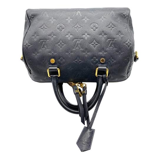 Louis Vuitton Monogram Empreinte Speedy Bandoulière 25 - Black Handle Bags,  Handbags - LOU718314