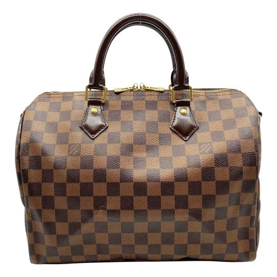 Louis Vuitton Damier Ebene Canvas Speedy Bandouliere 30 Bag