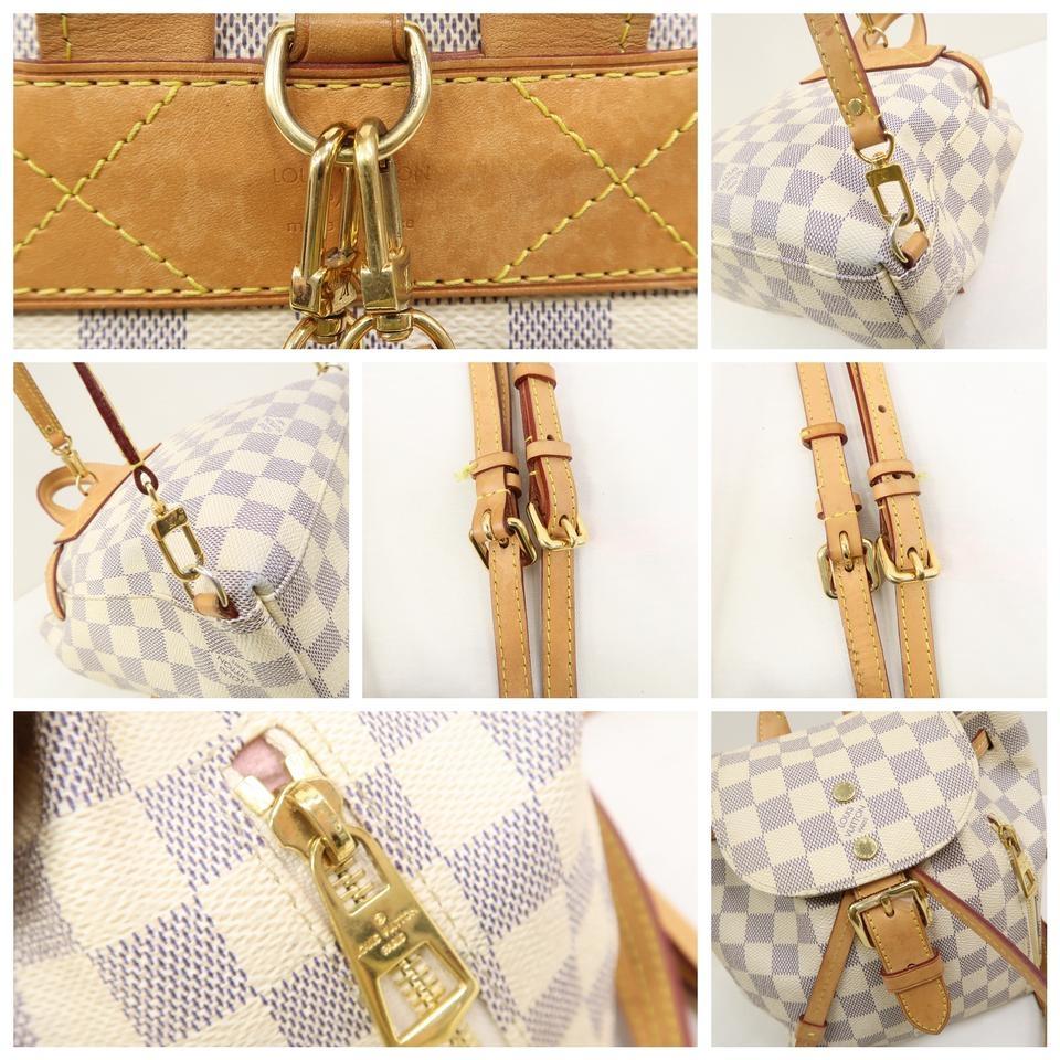 Louis Vuitton Vintage - Damier Azur Sperone Backpack - White - Leather  Backpack - Luxury High Quality - Avvenice