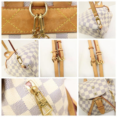 Louis Vuitton LV BackPack Bag N41578 Speron White Damier #33