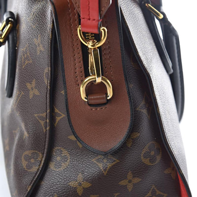 Louis Vuitton Tuileries in Monogram, Caramel and Coquelot Red Calfskin -  SOLD