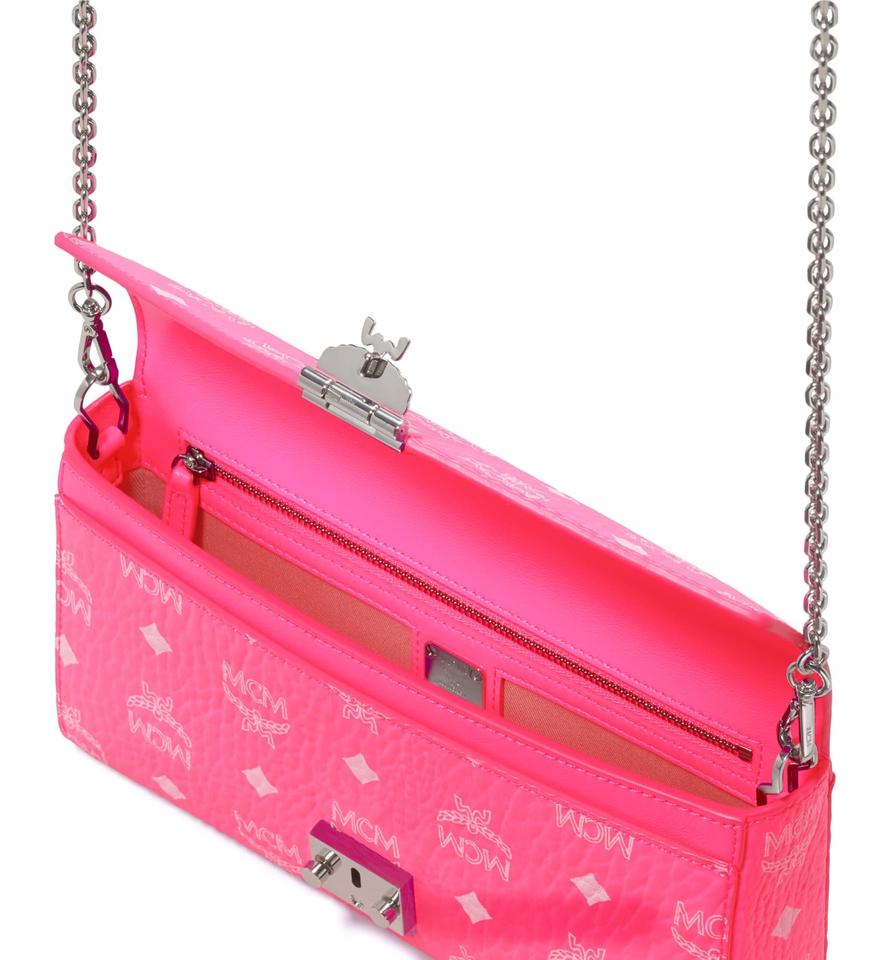 MCM Shoulder bag Pink Leather ref.332279 - Joli Closet