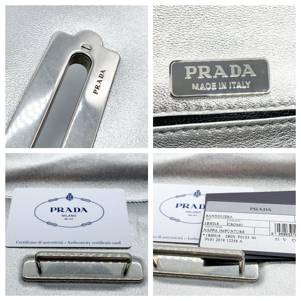 Prada Black Small Astrology Cahier Silver Hardware Leather Crossbody B – My  Closet Rocks