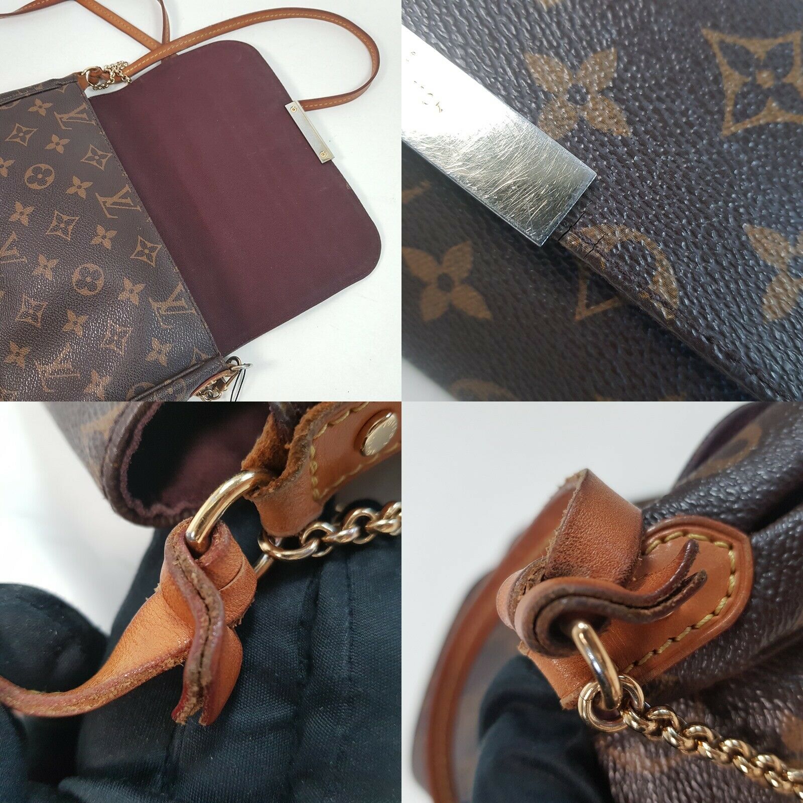 Louis Vuitton Favorite MM Monogram crossbody Bag With New Strap (Never Used)