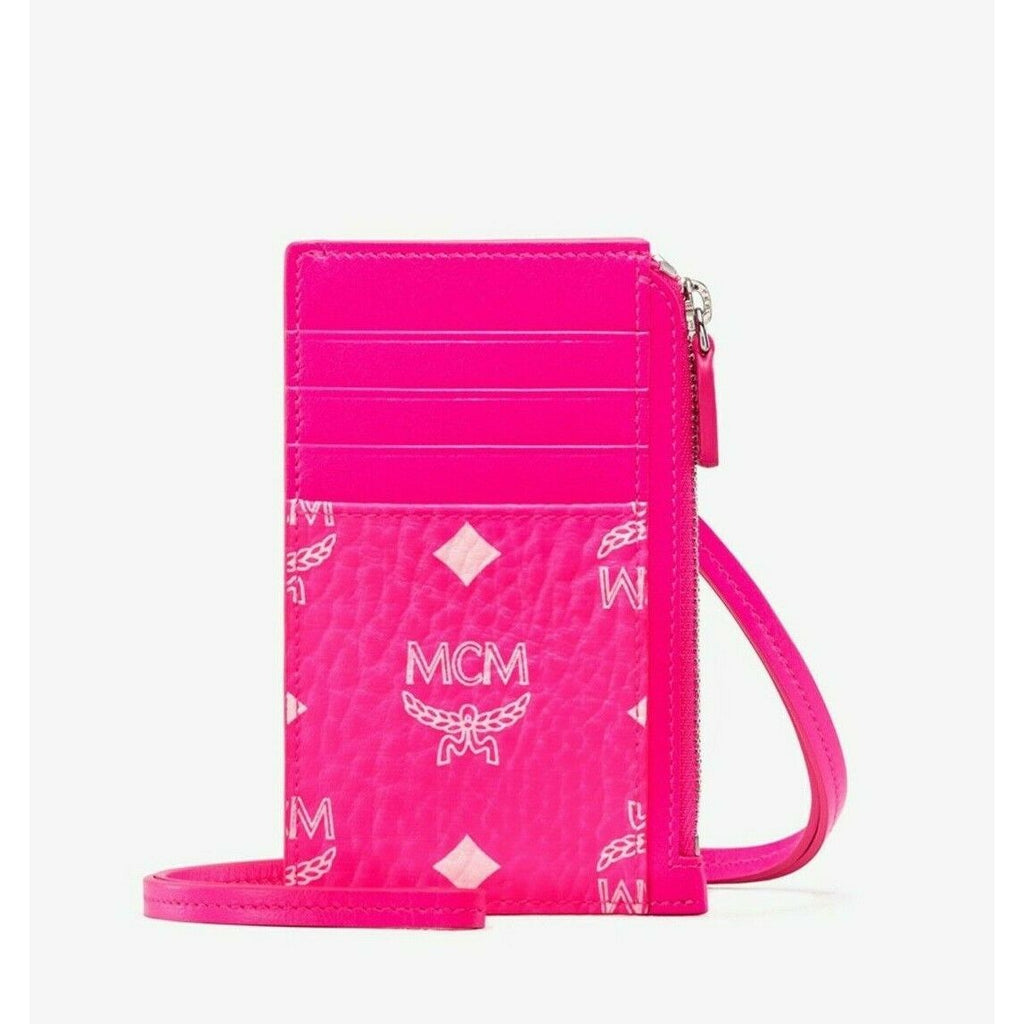 Shop MCM Monogram Phone Lanyard