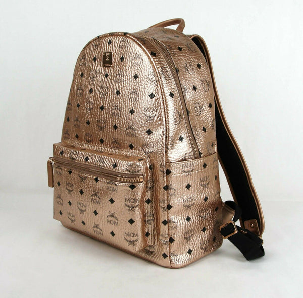 MCM Gold Backpacks