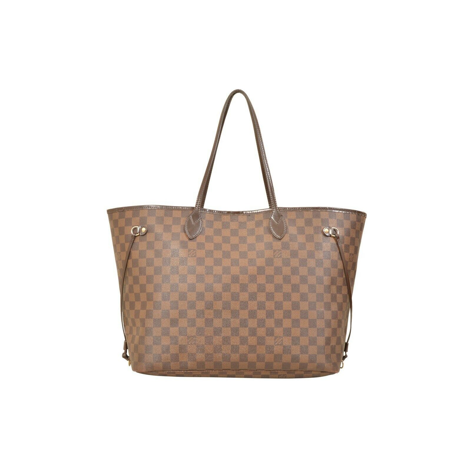 Louis Vuitton Damier Ebene Neverfull GM Tote Bag N51106