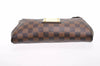 LOUIS VUITTON Damier Ebene Eva Accessories Pouch N55213 LV