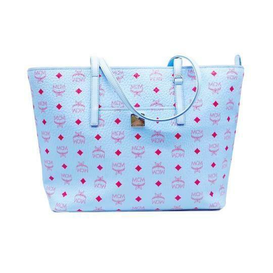 Blue mcm outlet purse