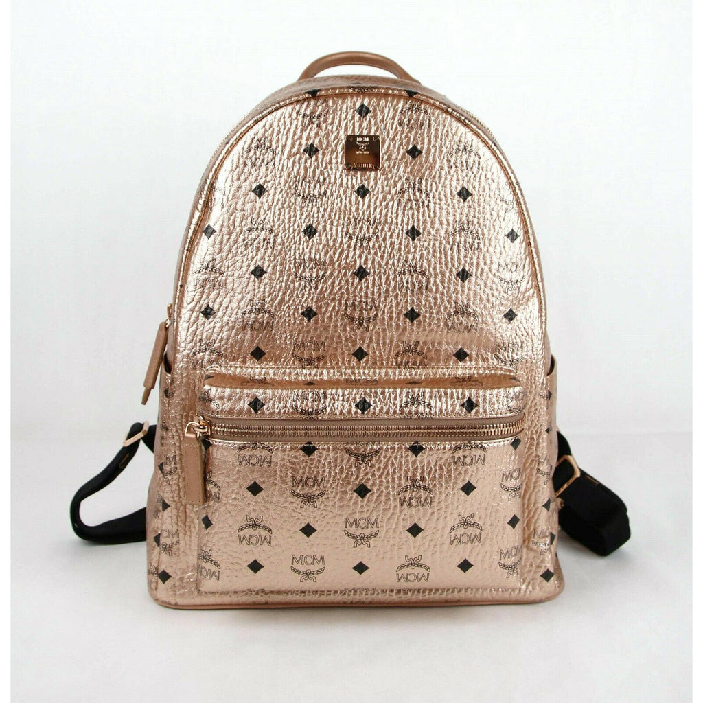 Champagne mcm shop bag