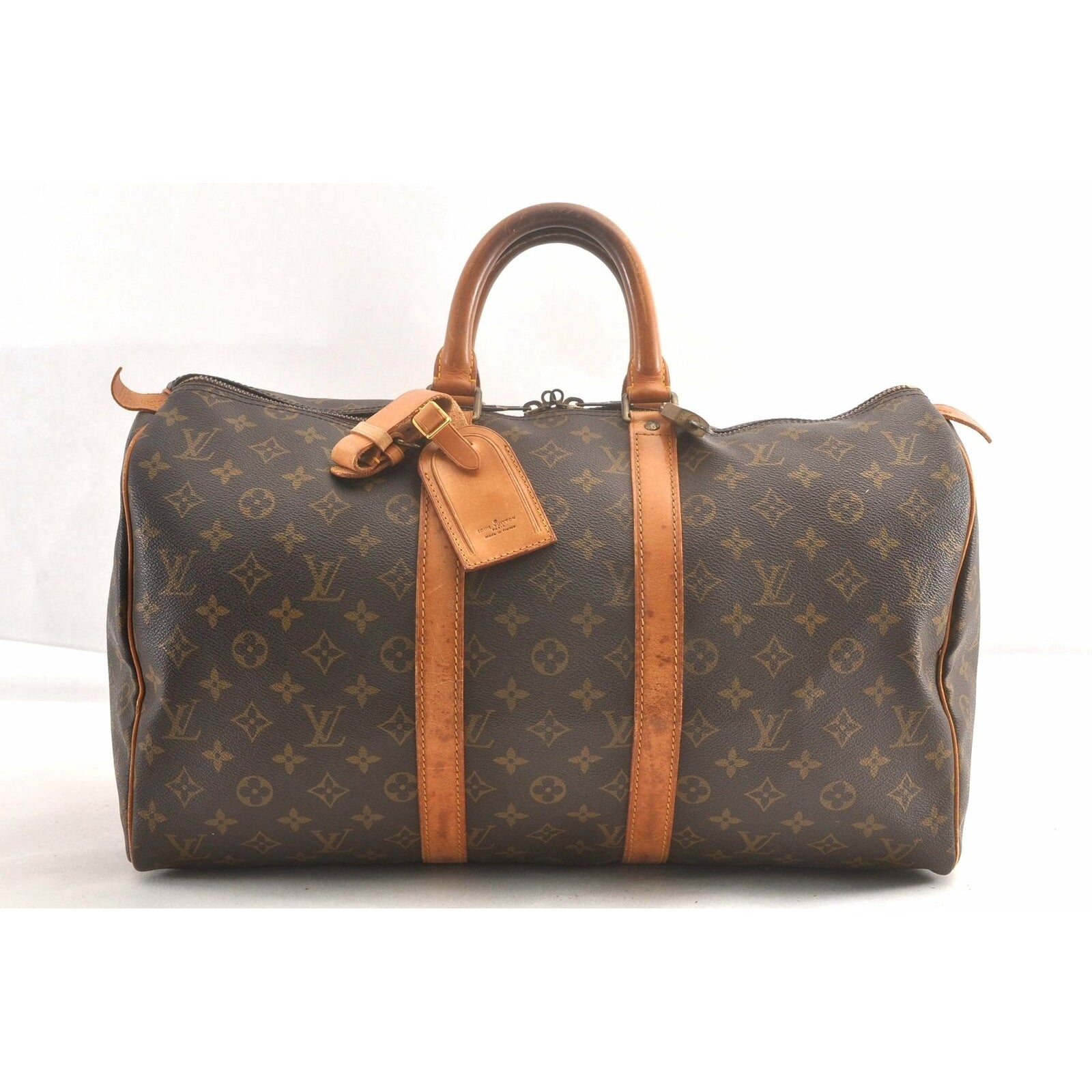 Louis Vuitton Monogram Keepall 45 Boston Bag M41428