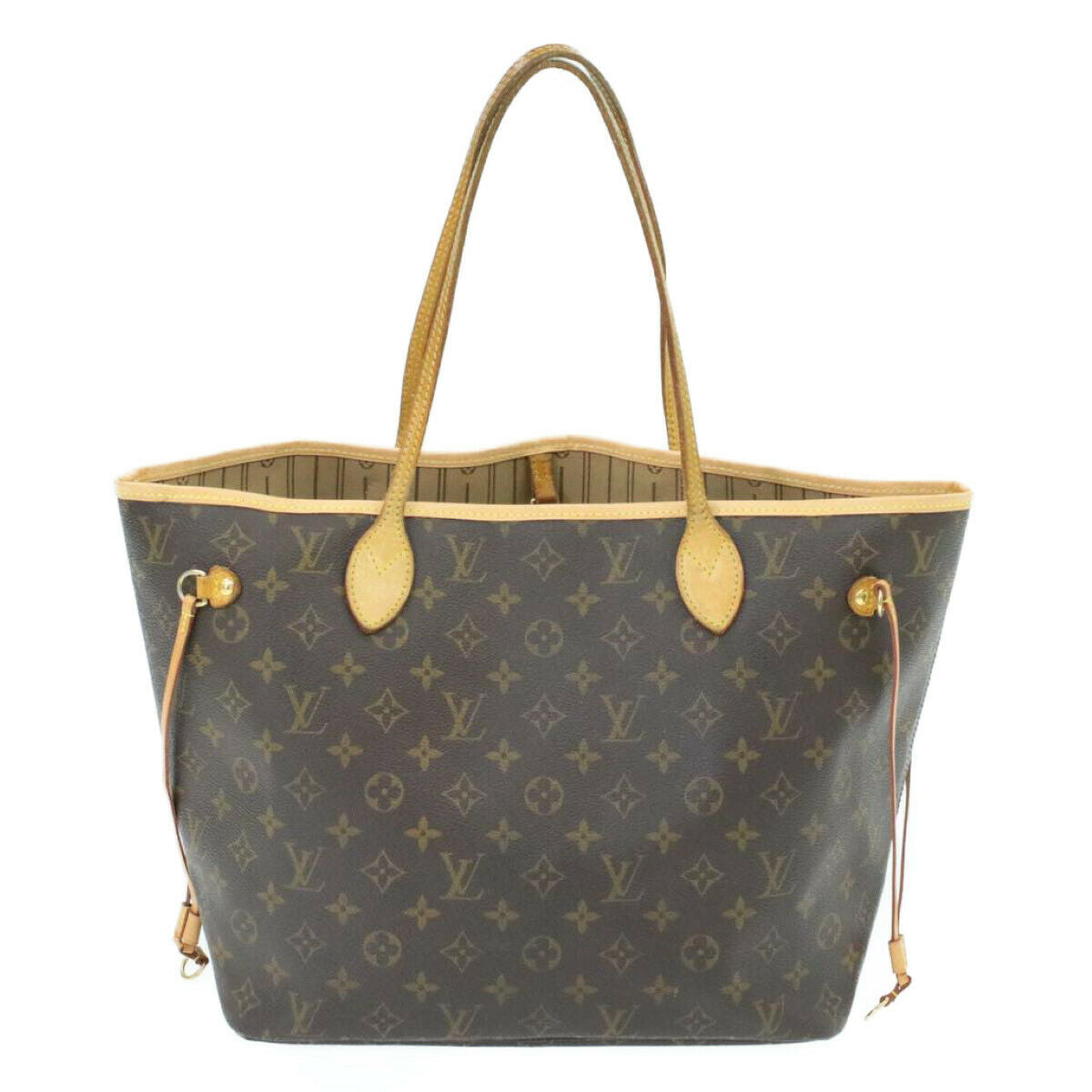 LOUIS VUITTON Monogram Neverfull MM Tote Bag M40156