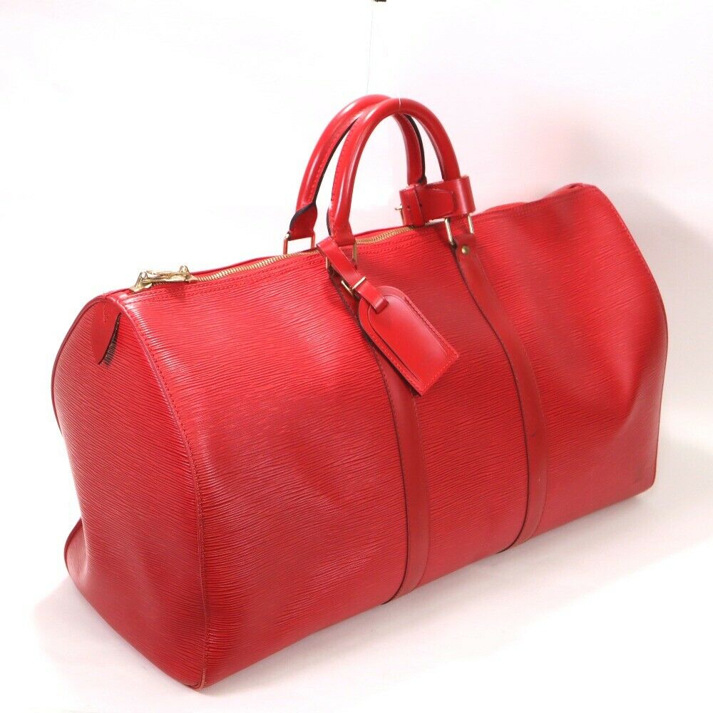 Louis Vuitton Castilian Red Epi Leather Pochette