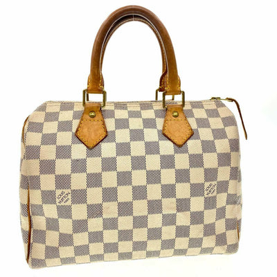 LOUIS VUITTON Damier Azur Speedy 25 Hand Bag N41534