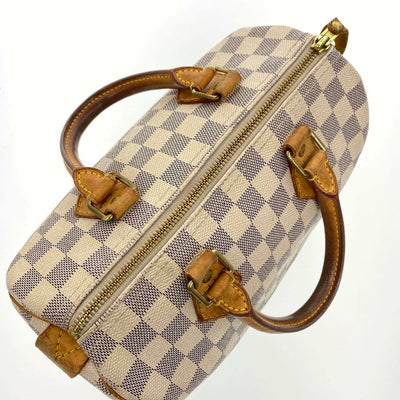 LOUIS VUITTON Damier Azur Speedy 25 Hand Bag N41534