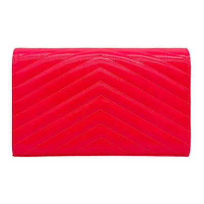 Saint Laurent Saint Laurent women's long wallet in fuchsia leather Pink  ref.1015871 - Joli Closet