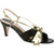 Gucci Black Daphne Bow Slingback Sandals