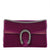 Gucci Dionysus Super Mini Fuchsia Purple Velvet Cross Body Bag