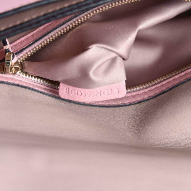 Valentino Clutch Nappa Rockstud Light Pink Leather Wristlet - MyDesignerly