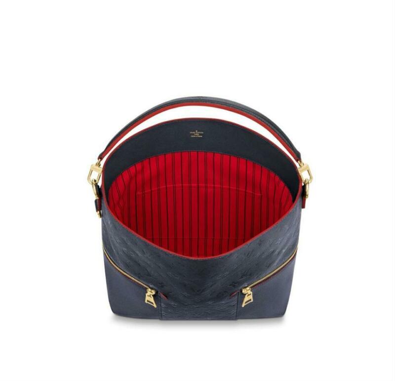 Louis Vuitton, Bags, Louis Vuitton Red Empreinte Melie Bag Authentic
