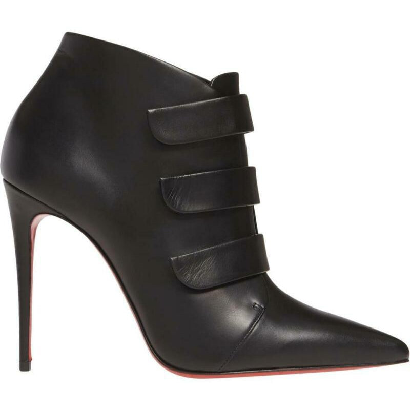 Christian Louboutin Black Triniboot Stiletto Boots/Booties