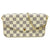 Louis Vuitton Pochette Felicie Chain Rose Ballerine White Damier Azur Canvas Cro