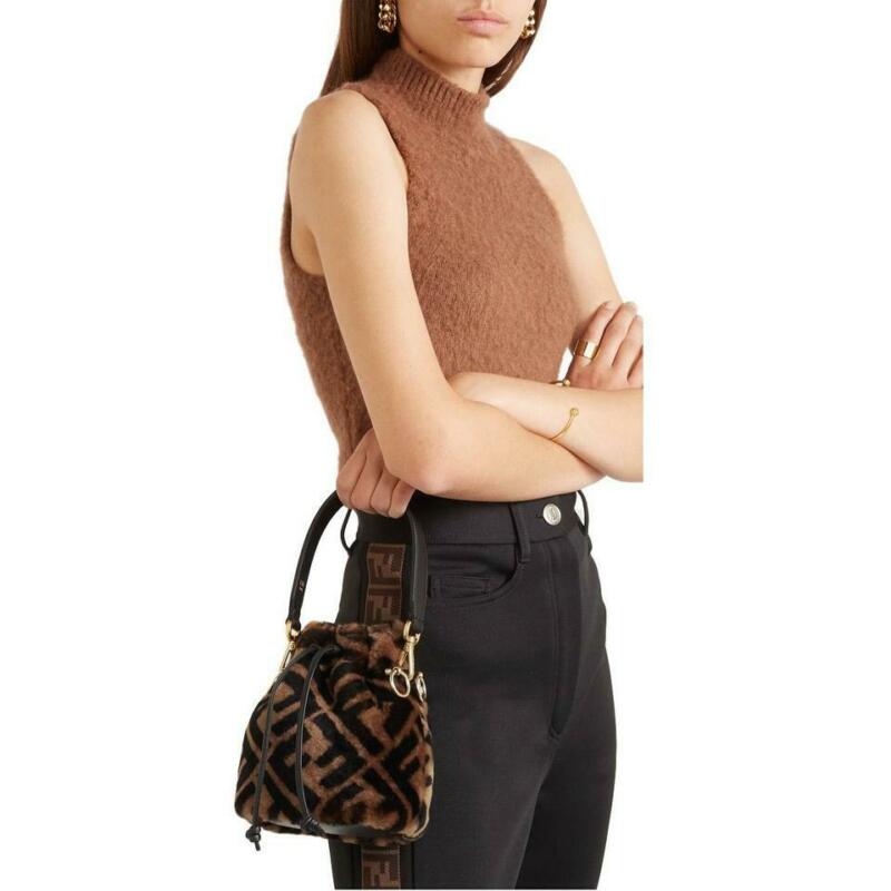 Fendi Mon Tresor Mini Leather Cross-Body Bag