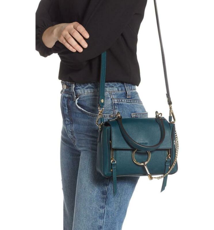 Chloe Leather Small Faye Day Shoulder Bag