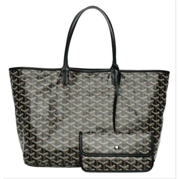 Goyard Saint Louis (St. Louis) Pm 2019 Black Coated Canvas Tote -  MyDesignerly