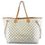 Louis Vuitton Neverfull Gm White Damier Azur Canvas Tote