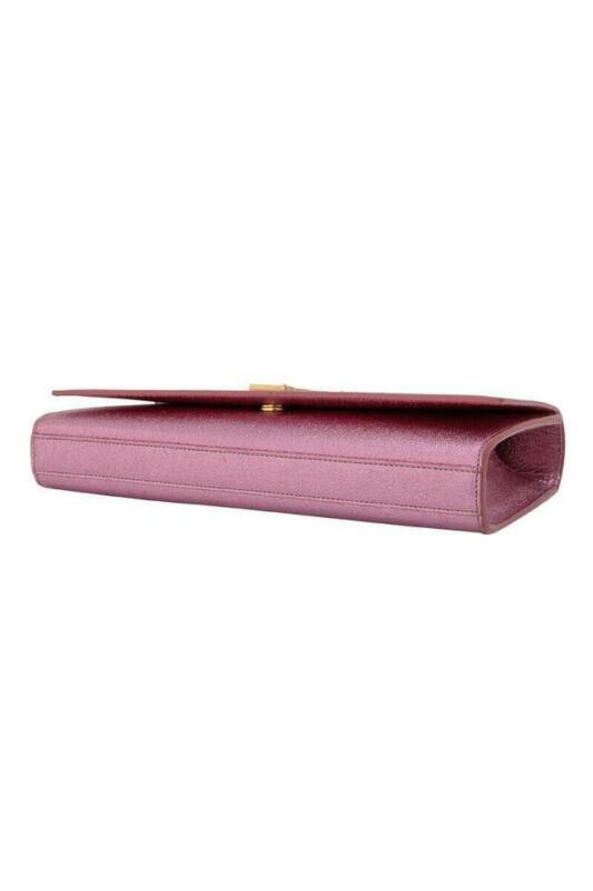 Saint Laurent Cassandre Clutch Bag, Pink