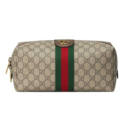 Gucci Men's Ophidia GG Toiletry Case - Gray - Toiletry Bags
