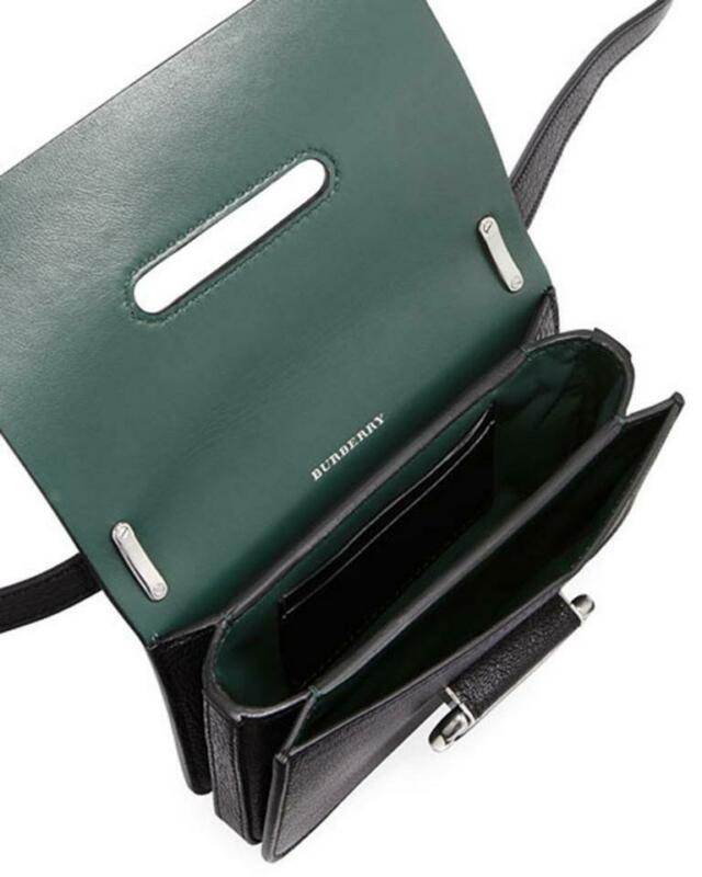 The D-ring leather crossbody bag