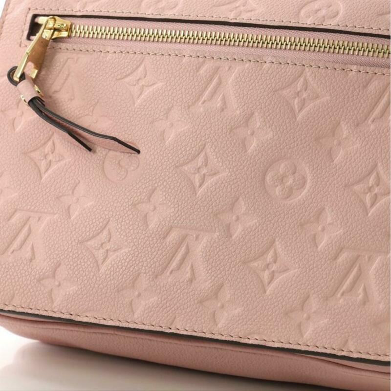 Louis Vuitton 2017 Pochette Metis Monogram Empreinte Pink Leather Cros -  MyDesignerly