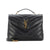 Saint Laurent Monogram Loulou Calfskin Matelasse Small Monogram Chain Satchel