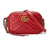 Gucci GG Chain Camera Marmont Mini Red Cross Body Bag