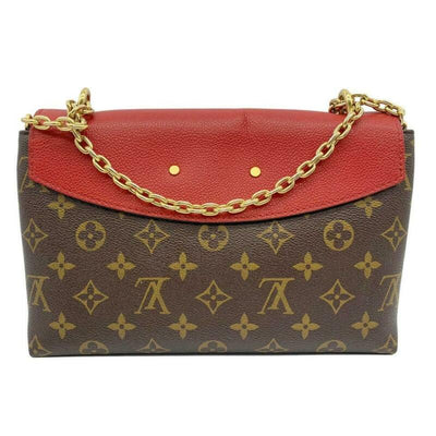 Louis Vuitton Red Monogram Saint Placide Handbag – Mine & Yours