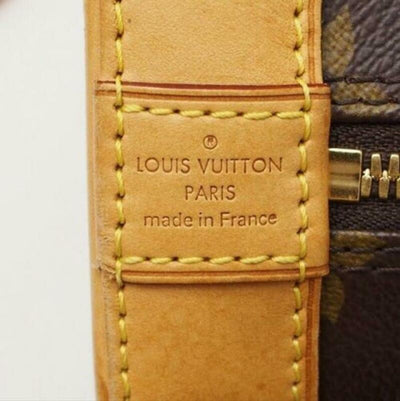 Louis Vuitton Alma Bb Brown Monogram Canvas Cross Body Bag