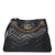 Gucci GG Marmont Calfskin Matelasse Medium Black Leather Shoulder Bag