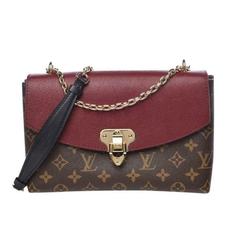 Louis Vuitton Saint Placide Chain Aurore 2018 Red Monogram Canvas Cross Body Bag