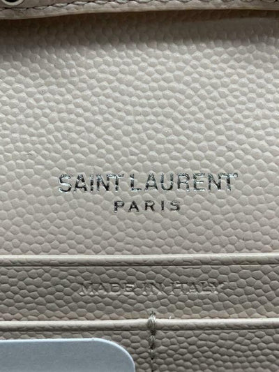 Saint Laurent Chain Wallet Medium Monogram Ysl Pink Leather Cross Body -  MyDesignerly