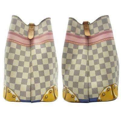 Louis Vuitton - Damier Azur NéoNoé Summer Trunks '18 on Designer Wardrobe