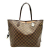 Louis Vuitton Neverfull Mm Rose Ballerine Brown Damier Ébène Canvas Tote