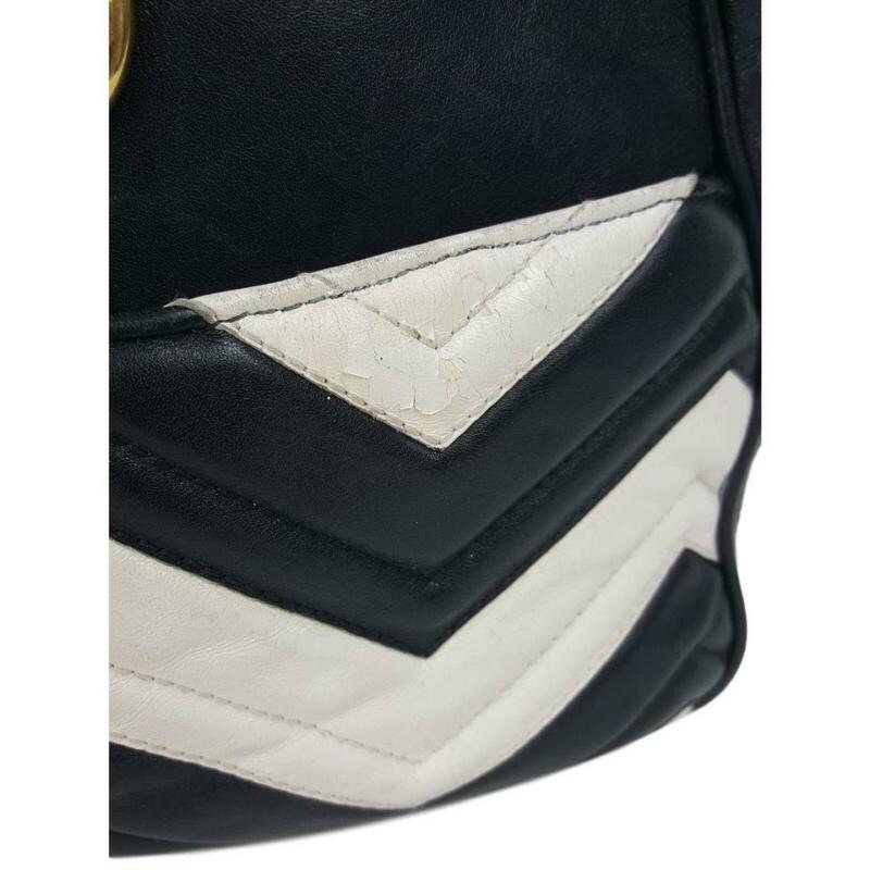 Gucci GG Marmont Super Mini Black Leather Shoulder Bag - MyDesignerly