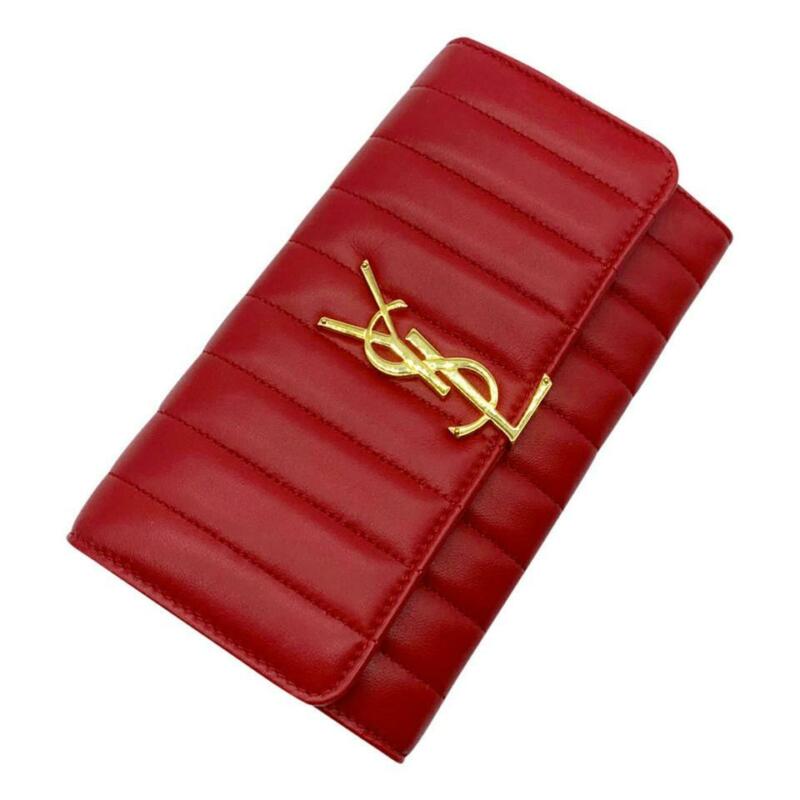 Leather wallet VICTORIA'S SECRET Red in Leather - 14640332