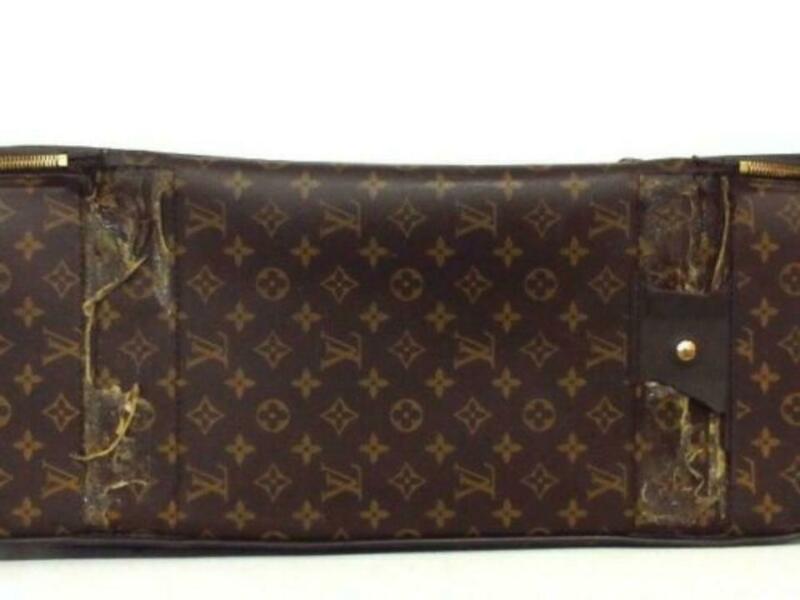 Louis Vuitton Pegase 70 rolling suitcase, brown monogram canvas