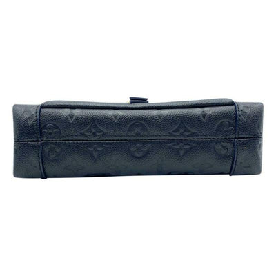 Louis Vuitton Blanche Handbag Monogram Empreinte Leather BB Black 1985342
