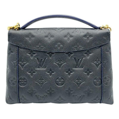 Louis Vuitton Blanche MM Monogram Empreinte Noir, Luxury, Bags