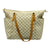 Louis Vuitton Totally Gm White Damier Azur Canvas Tote